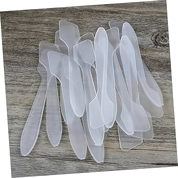 Clear Spatula 50 pcs