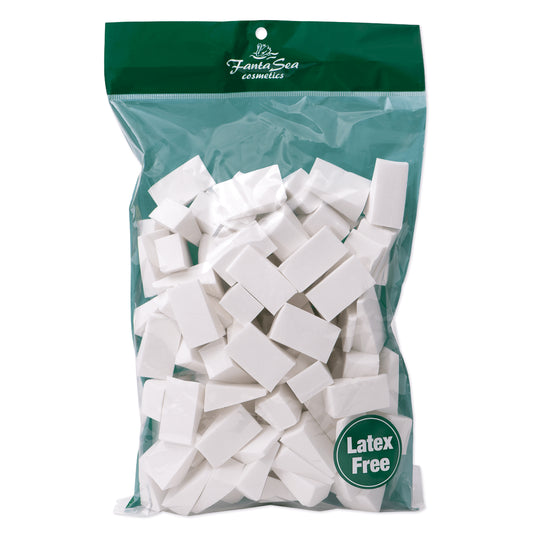 FANTASEA 100 PC. LATEX-FREE FOAM WEDGES