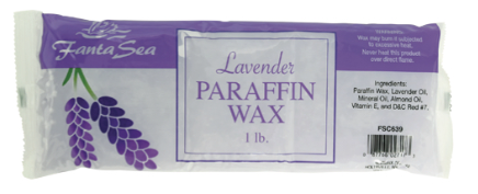 FANTASEA LAVANDER PARAFFIN WAX 1LB.