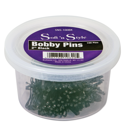 2" BOBBY PINS (BLACK)