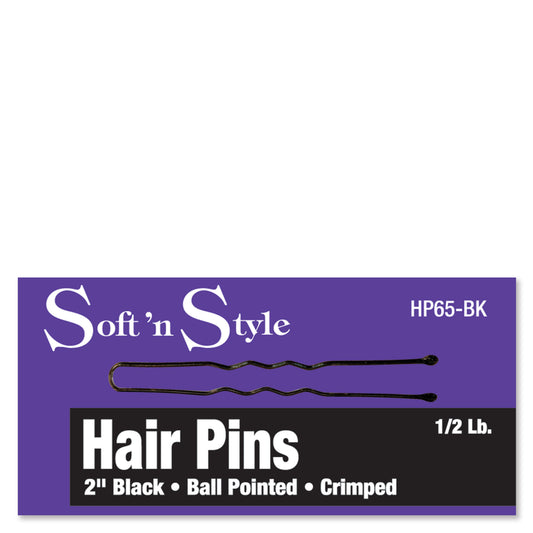 2" HAIR PINS - 1/2 LB. (BLACK)