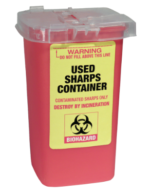 Fantasea Used Sharps Container (FSC555)