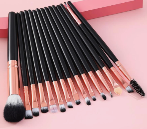 BLACK BRUSH SET 15PCS