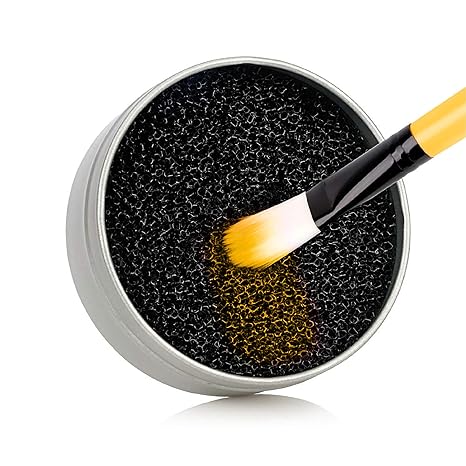 Makeup Brush Cleaner – Dry Color Removal Sponge Cleans