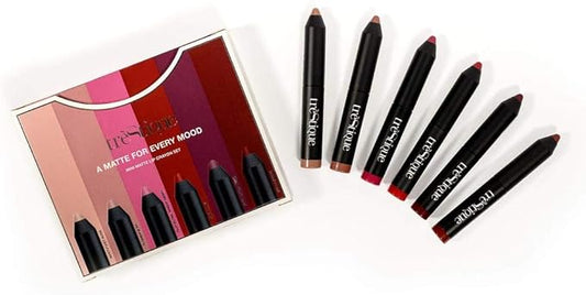 TRÈSTIQUE A Matte for Every Mood - Mini Matte Lip Crayon Set